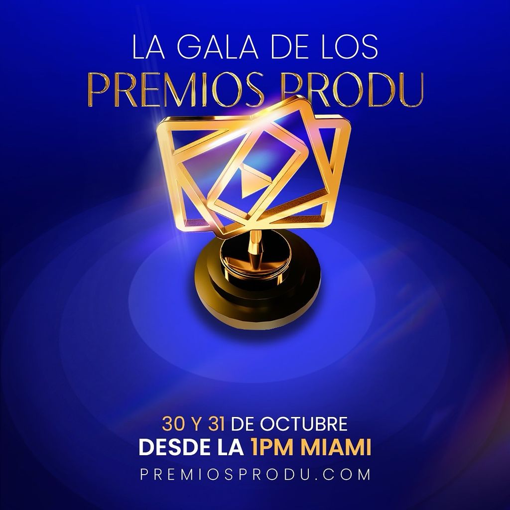 La gala de los Premios PRODU 2024 se llevará a cabo los próximos 30 y 31 de octubre.