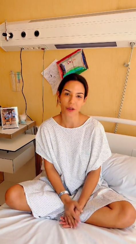 Tamara Gorro explica desde el hospital que debe someterse a una operación