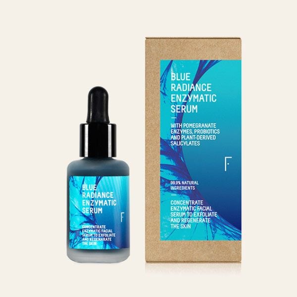 blue radiance enzymatic serum