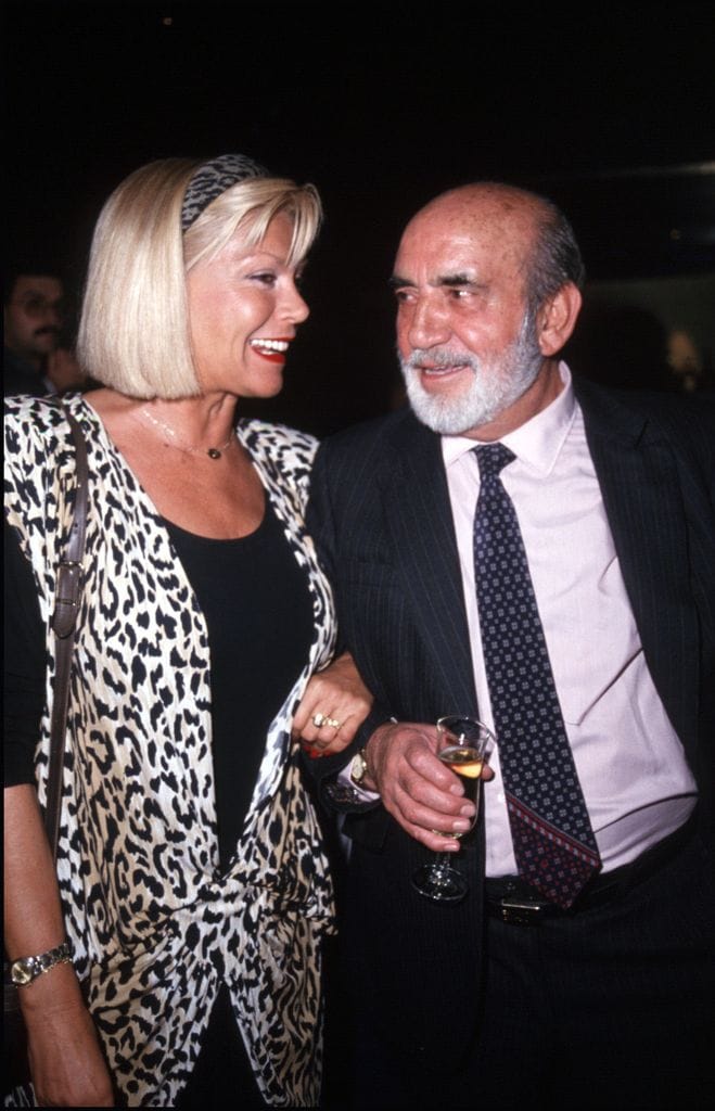 Teresa Gimpera con su compañero Antonio Ferrandis