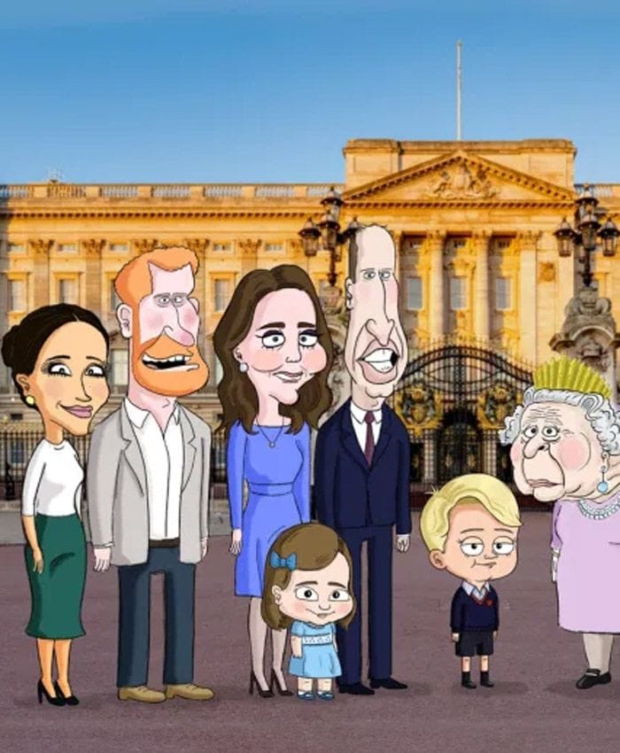 A la Familia Real británica le crecen las series: ahora protagonista de unos dibujos animados 