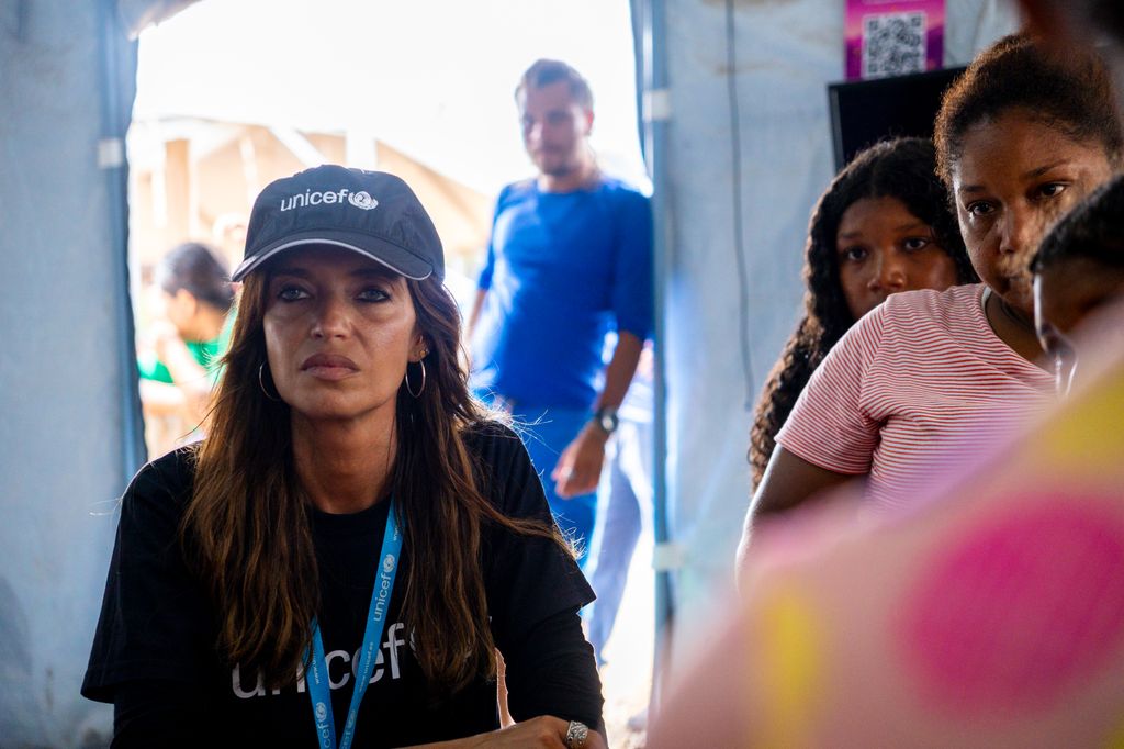 Sara Carbonero visita el Darién con UNICEF