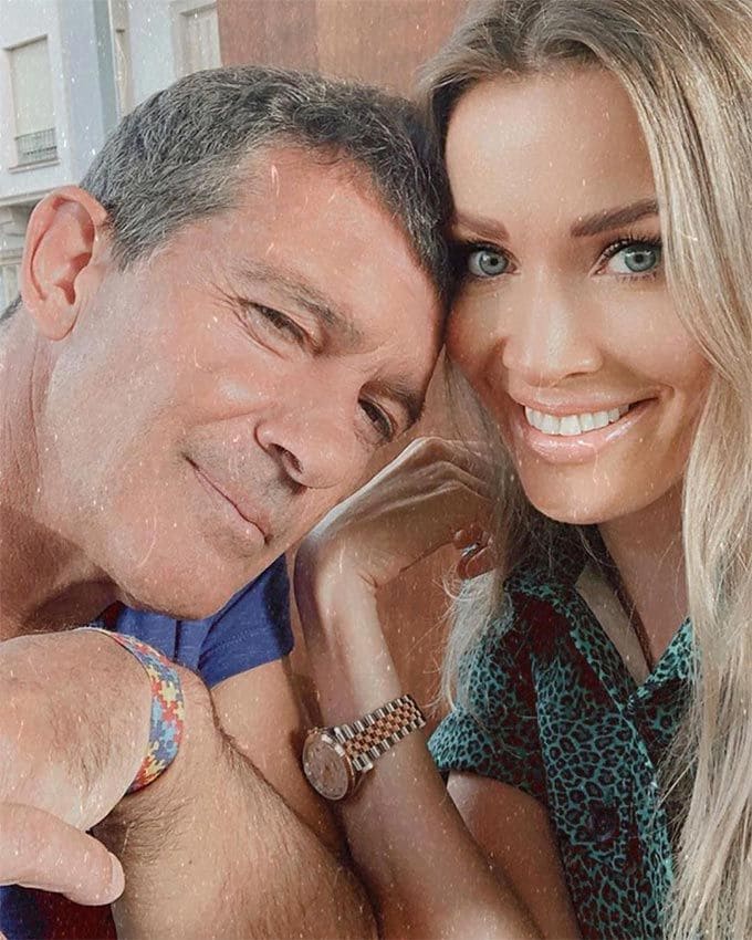 Antonio Banderas y Nicole Kimpel