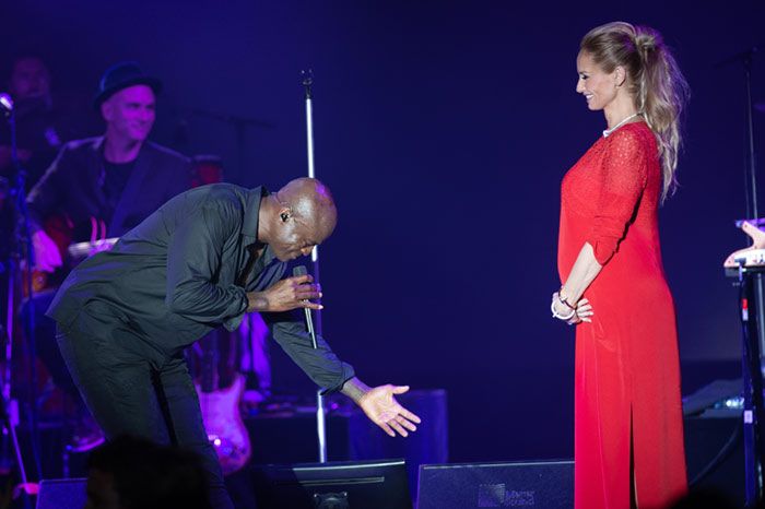 Seal y Adriana Karambeu