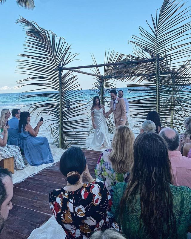 Boda de Aubrey, la hija mayor de Bob Saget