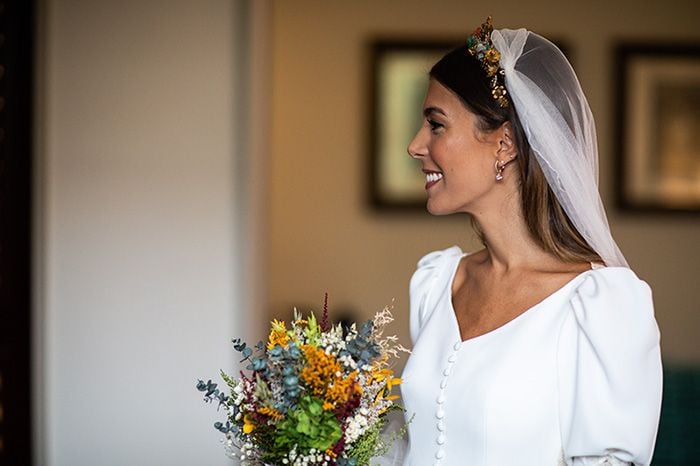 vestido novia sencillo