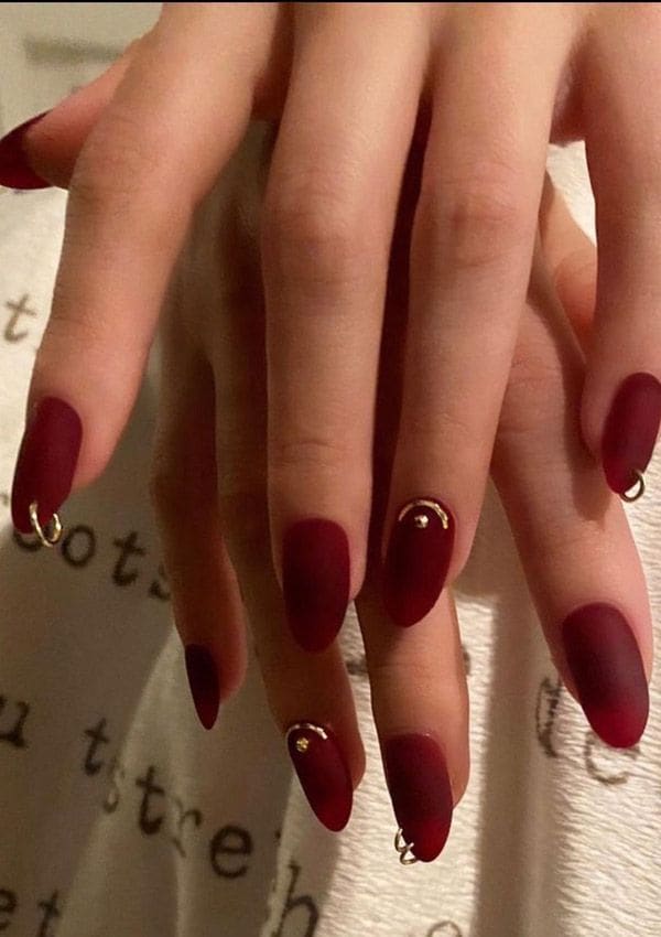 manicura navidad