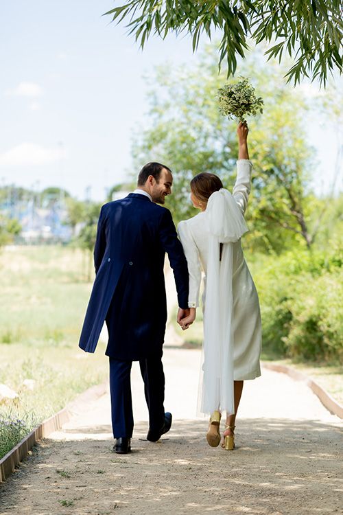 vestido novia zara navascués