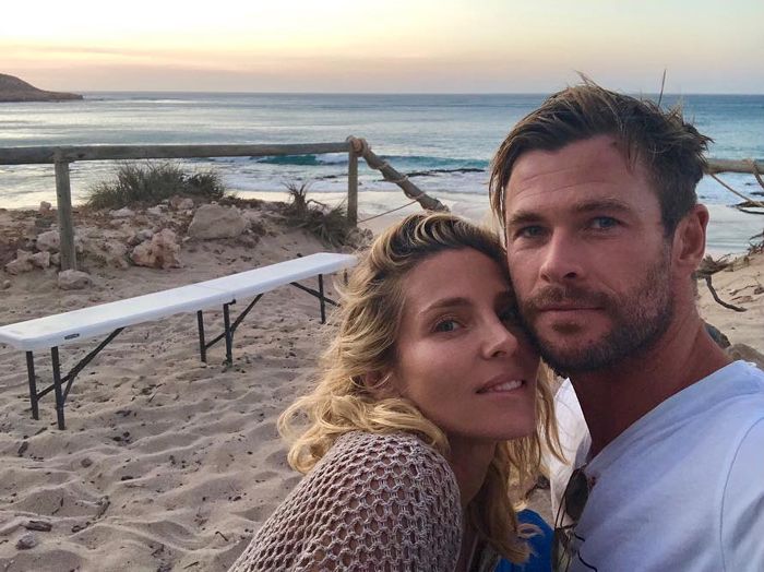 Elsa Pataky y Chris Hemsworth