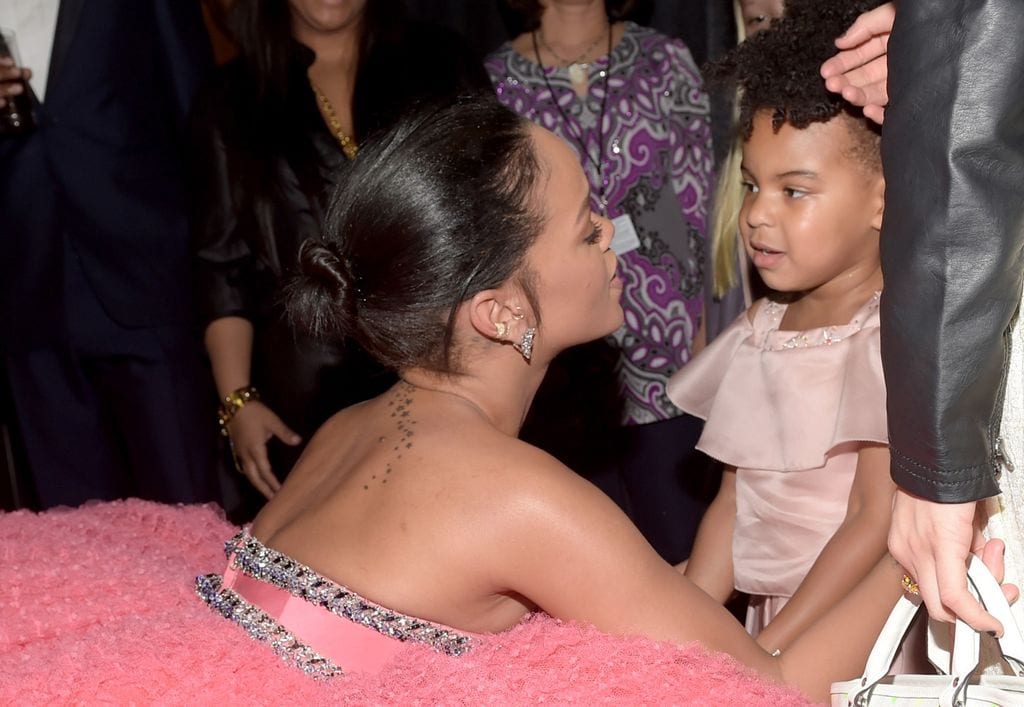 Rihanna Blue Ivy getty 