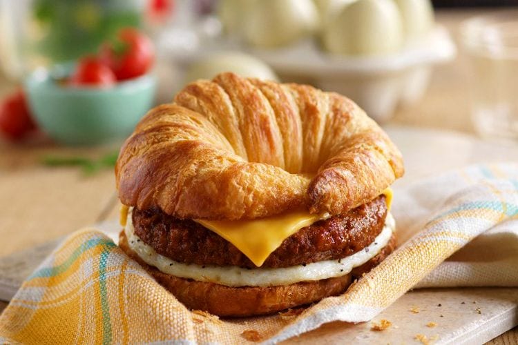 croissant hamburguesa