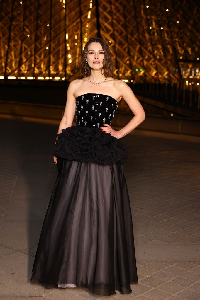 Keira Knigyly en un diseño de Chanel