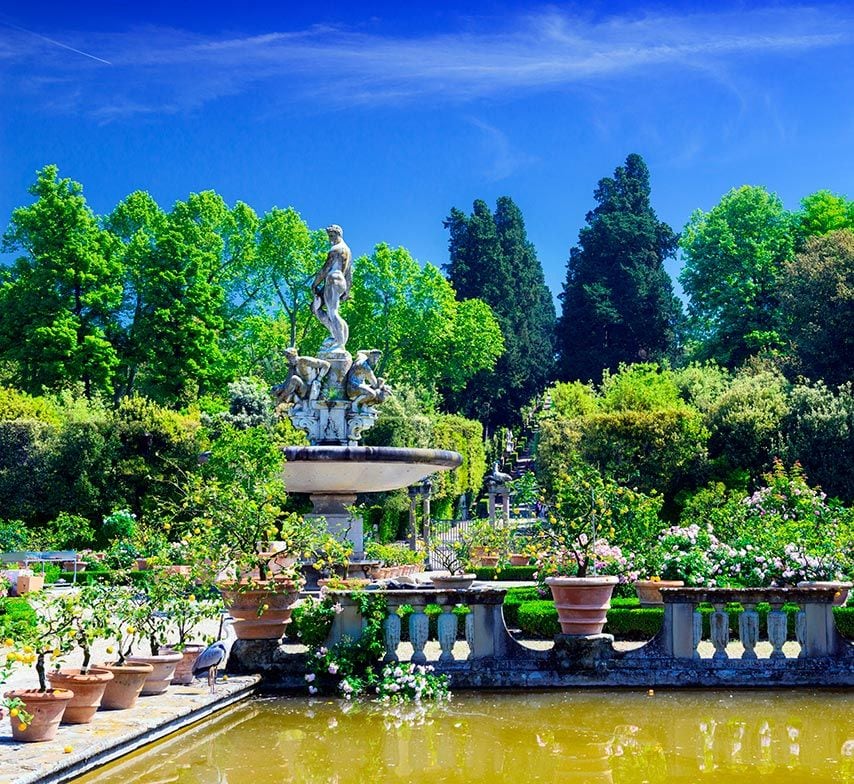 jardines boboli italia