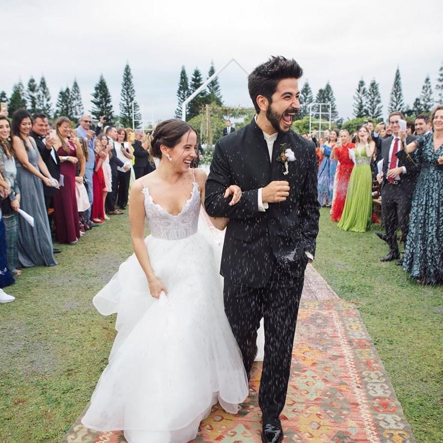 Camilo Echeverry and Evaluna Montaner wedding