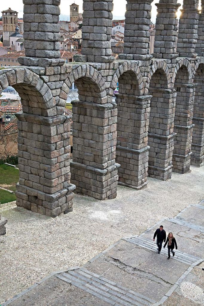 Arquerías del Acueducto de Segovia