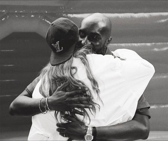 Virgil Abloh y Gigi Hadid