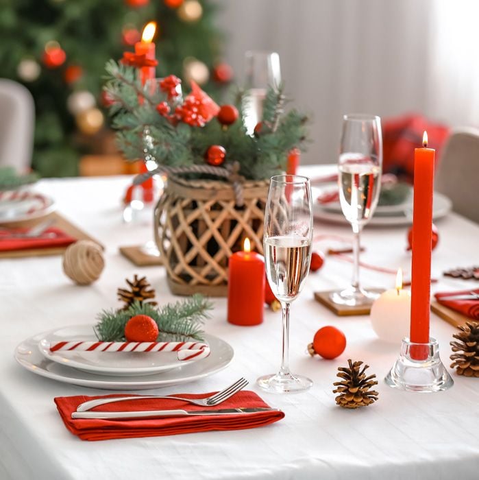 Consejos para poner la mesa en Navidad y ser la envidia de todos