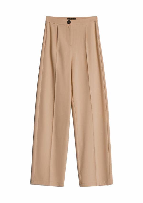 pantalones bershka beige