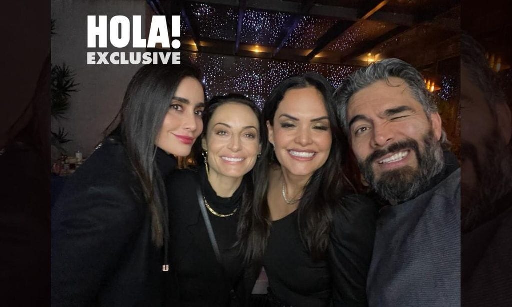 omar y lucy chaparro con paola nu ez y marimar vega