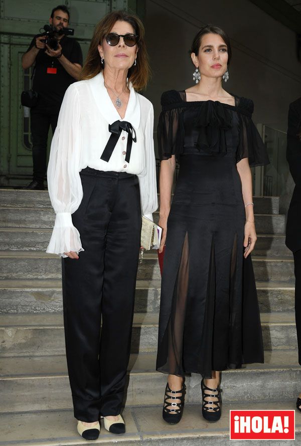 Carolina de Mónaco y Carlota Casiraghi