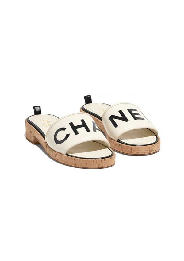 sandalias chanel