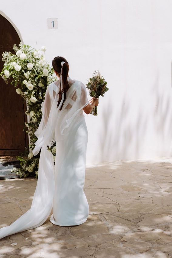 Paloma de la Hoz: su look de novia para casarse con Lorenzo Díaz