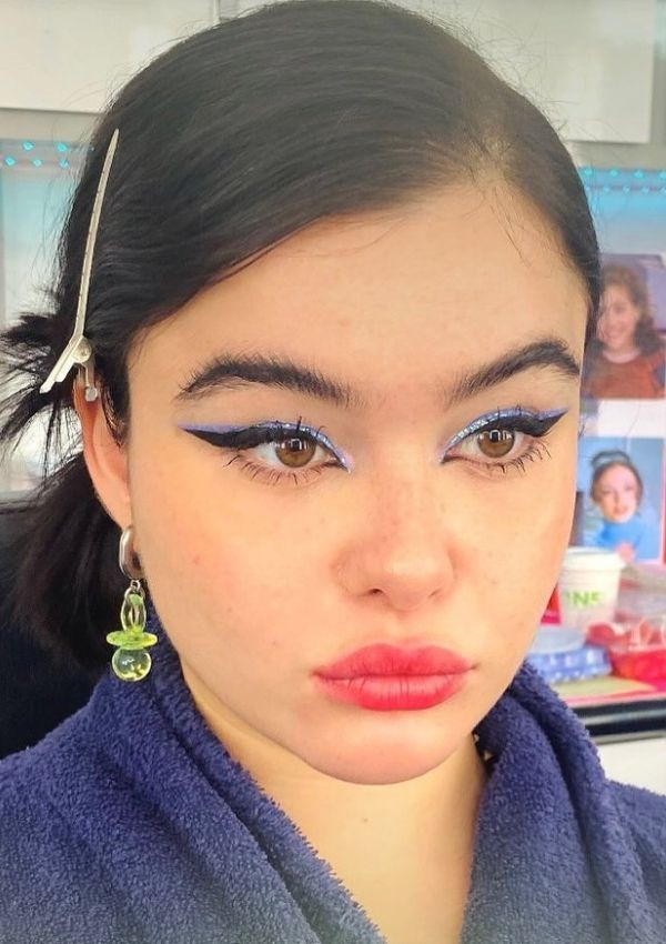 barbie ferreira ojos ocean delineado car eye