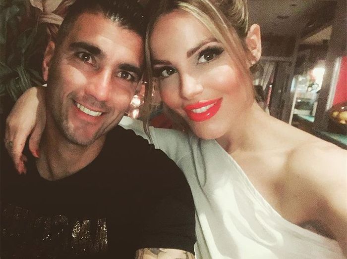 José Antonio Reyes y su mujer Noelia López 