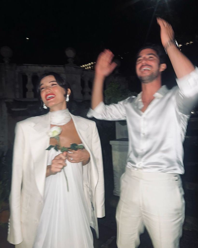 Pınar Deniz and Kaan Yıldırım enjoyed a fun celebration with their family and close friends