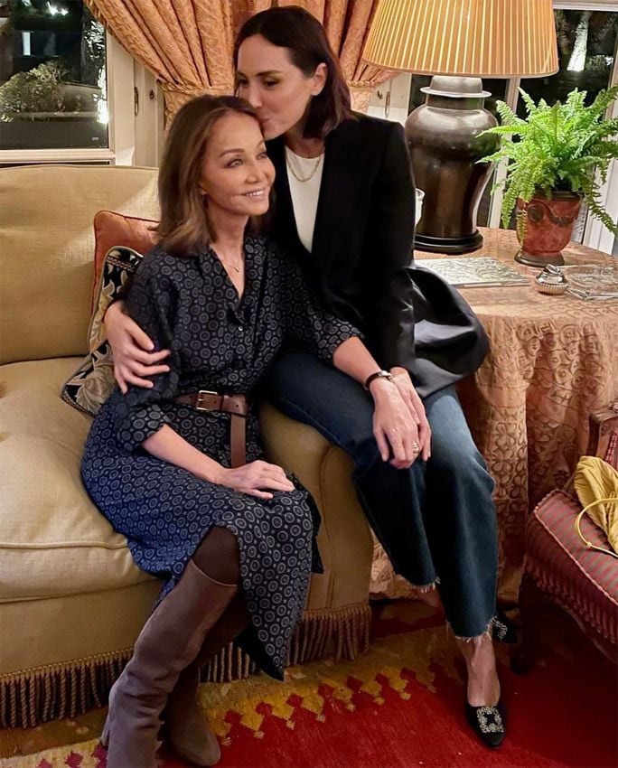 Tamara con su madre Isabel Preysler