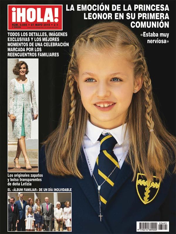 En este número podrá encontrar toda la información, detalles y fotografías exclusivas acerca de la primera comunión de la Princesa de Asturias
