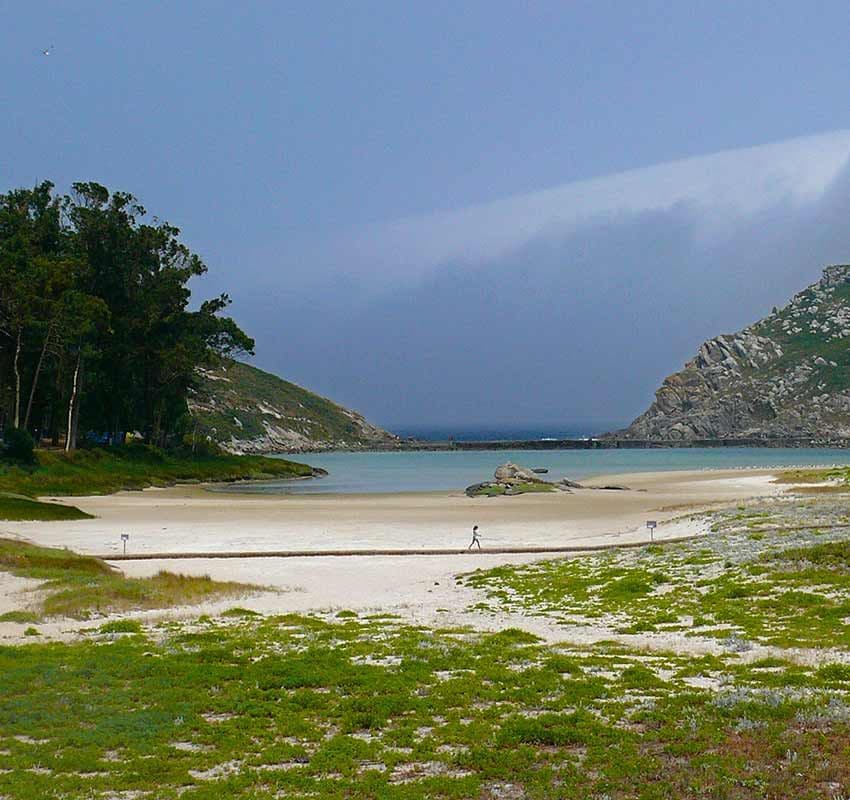 Islas Cíes fuera de temporada, Pontevedra