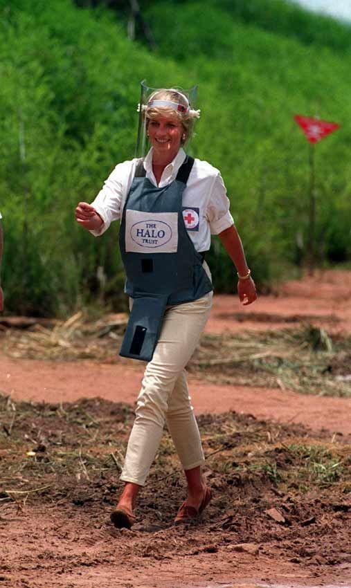 Diana de Gales en Angola