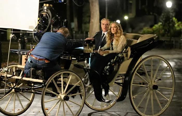 Chris Noth y Sarah Jessica Parker