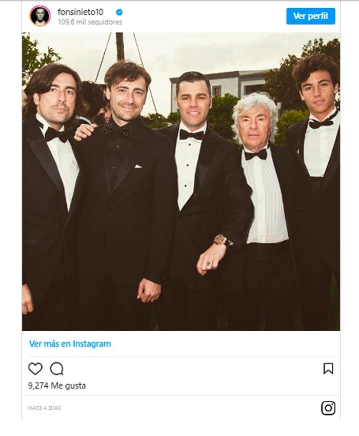 Instagram de Fonsi Nieto