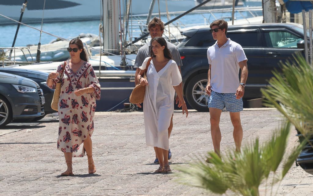 Belen Corsini y Carlos Fitz James en Marbella