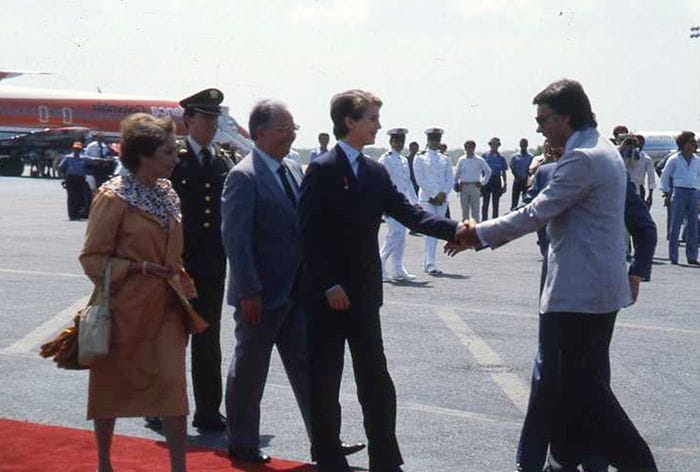 Felipe VI hizo su presentación internacional con 15 años