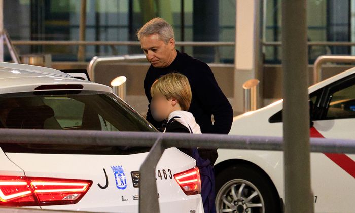 Vicente Vallés con su hijo Daniel