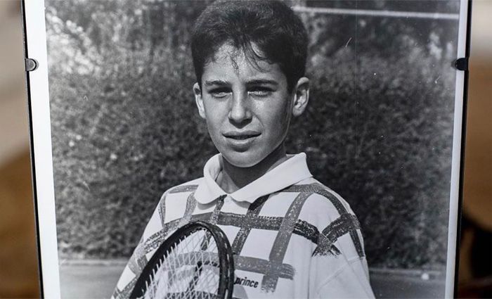 Miguel Ángel Silvestre de niño