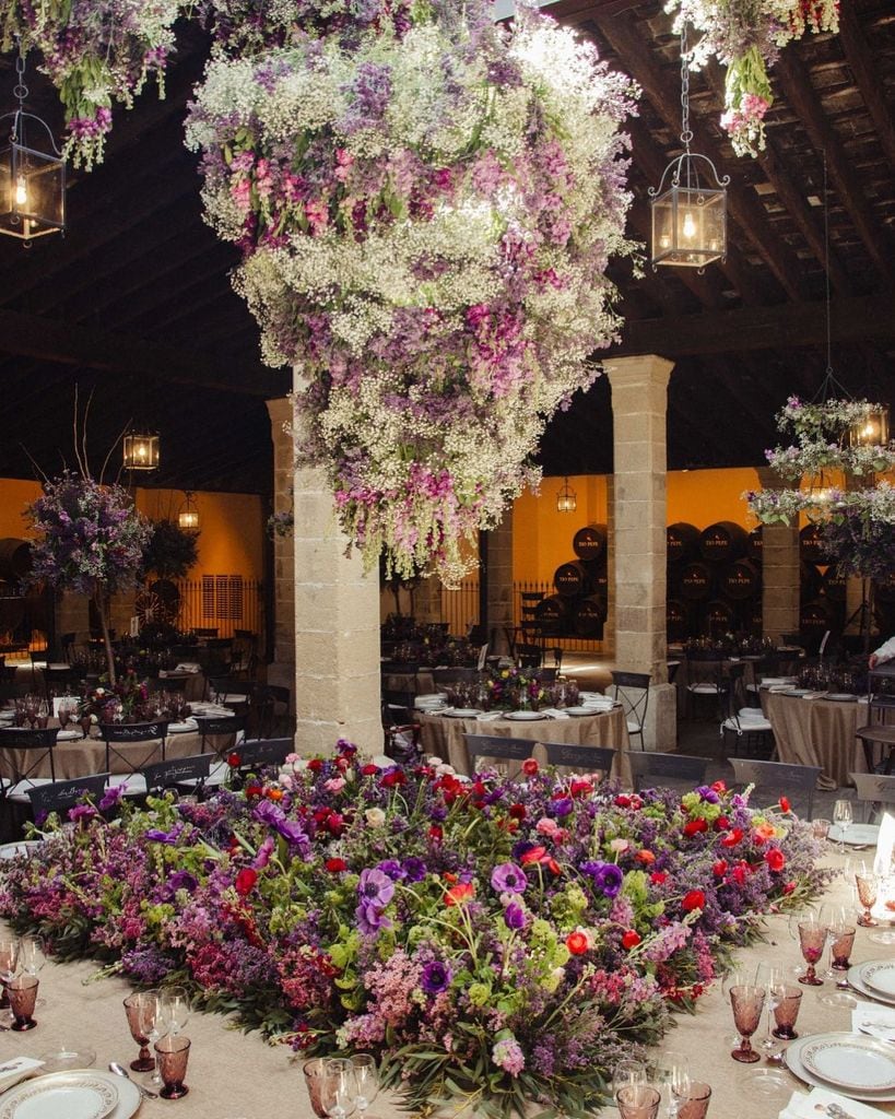 Decoración de bodas con flores