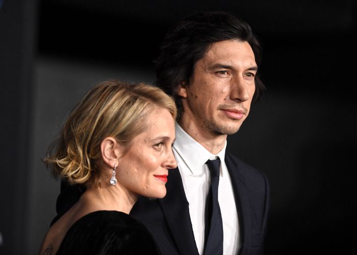 Adam Driver y Joanne Tucker