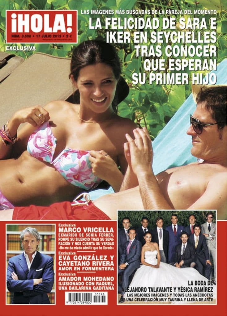 Portada Hola Sara Carbonero Iker Casillas