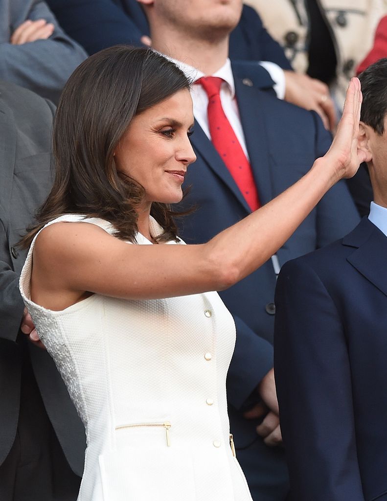 Reina Letizia fútbol look