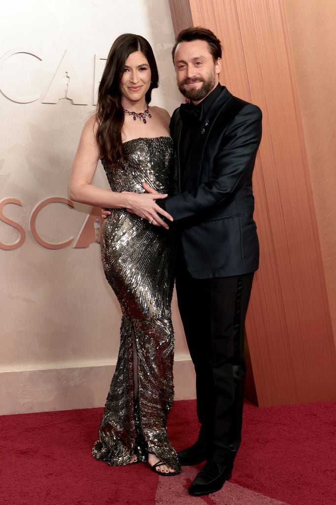 Jazz Charton and Kieran Culkin attend the 97th Annual Oscars at Dolby Theatre on March 02, 2025 in Hollywood, California. (Photo by Monica Schipper/Getty Images)