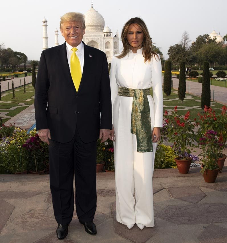 melaniatrumptajmahal2a