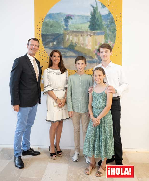 Familia Joaquin de Dinamarca 