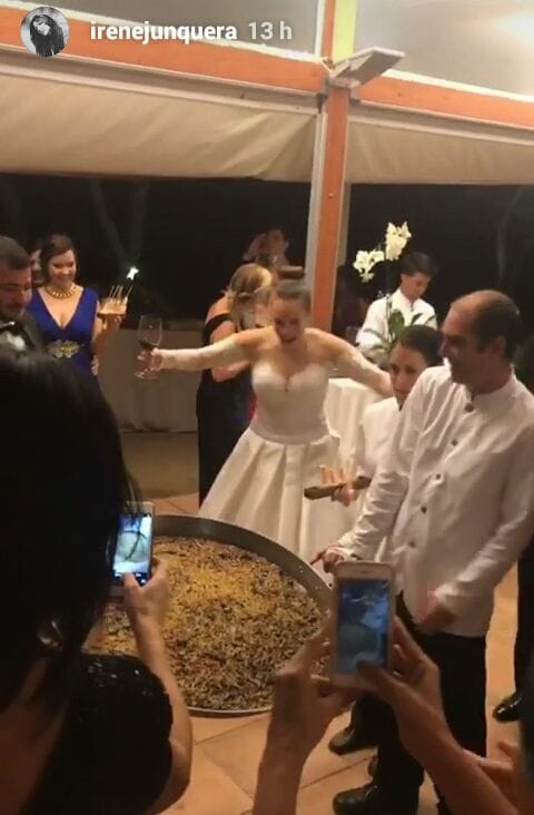 Irene Junquera se va de boda