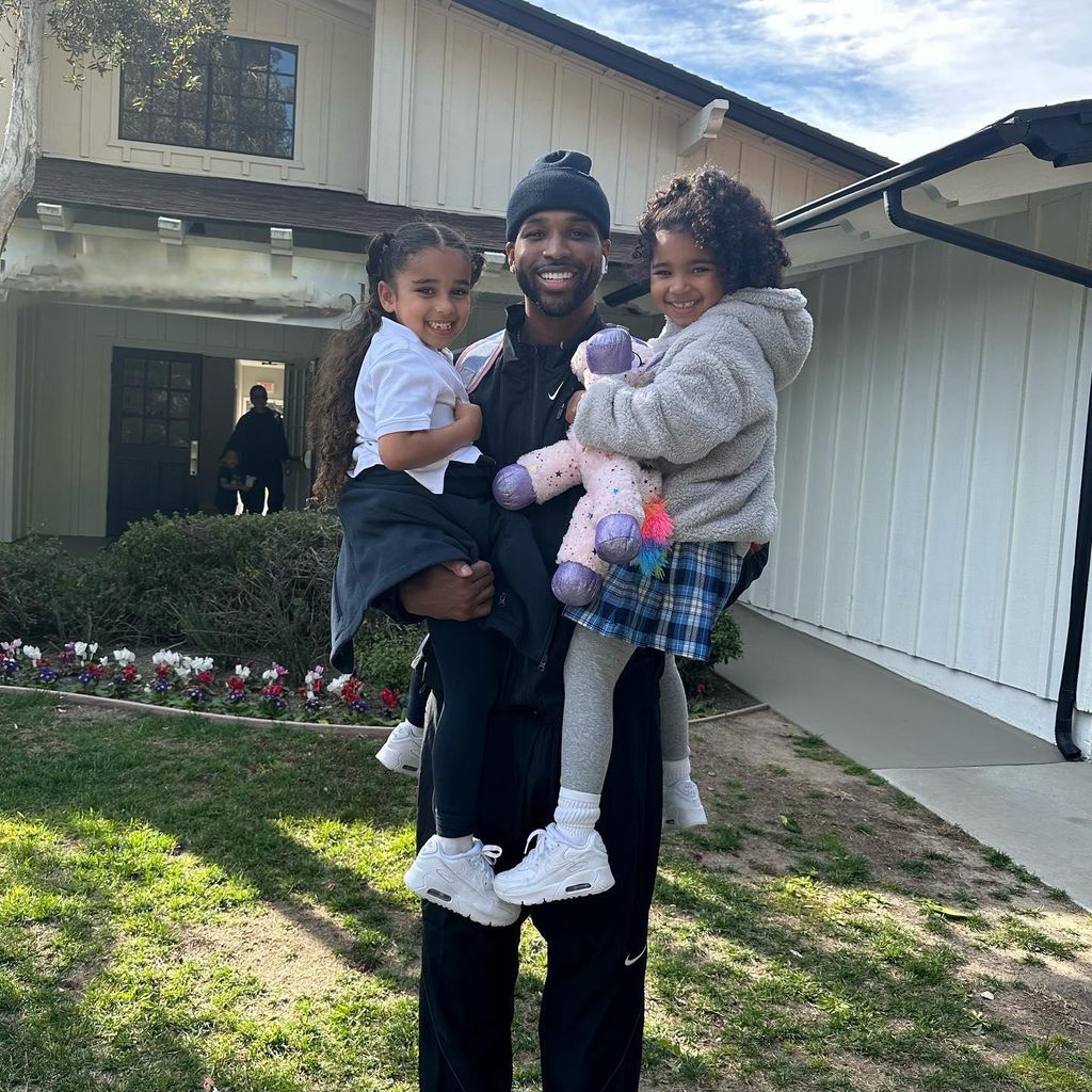 tristan y true thompson con dream kardashian