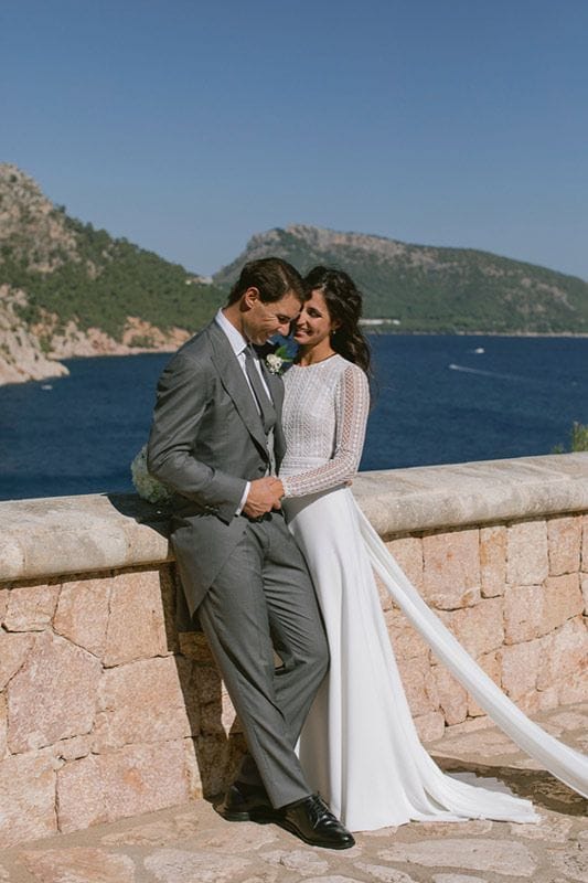 Rafa Nadal y Mery Perelló