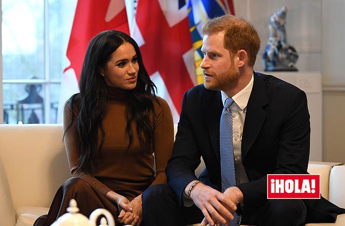 Meghan Markle y el príncipe Harry 